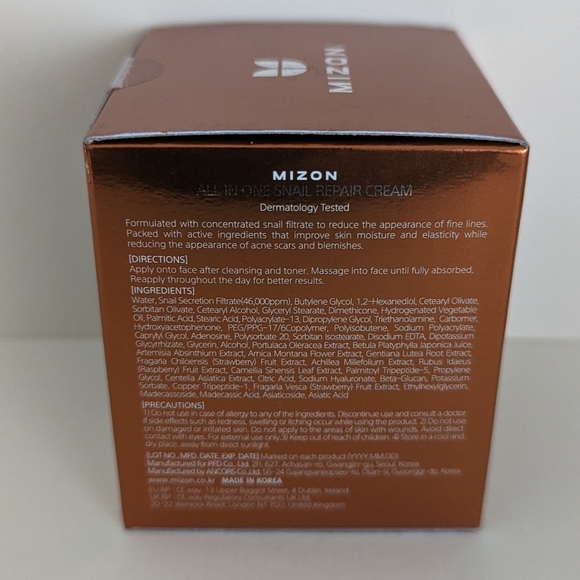 Mizon All In One Snail Repair Cream - Picture 4 of 4